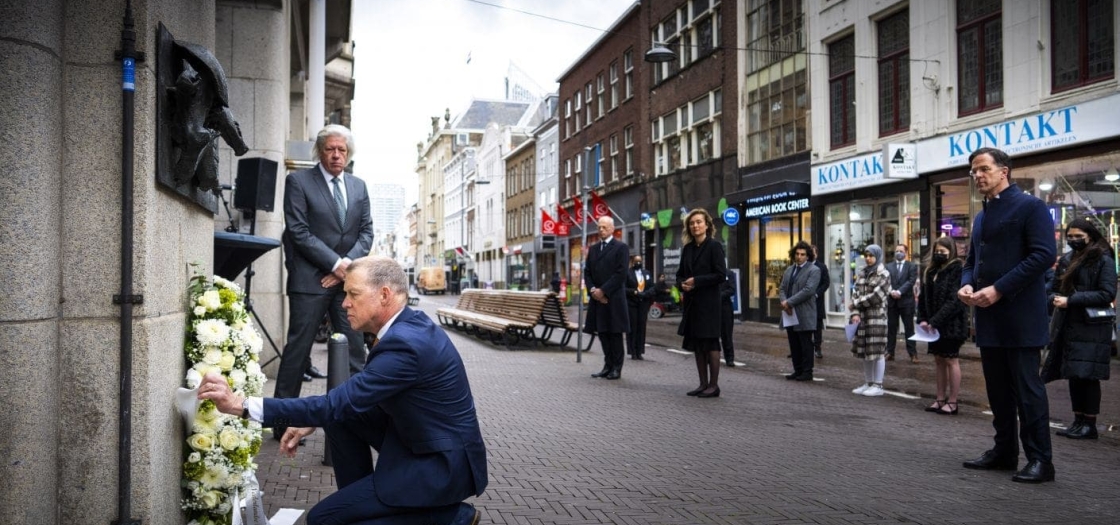 4 mei herdenking 2021 Nieuwspoort