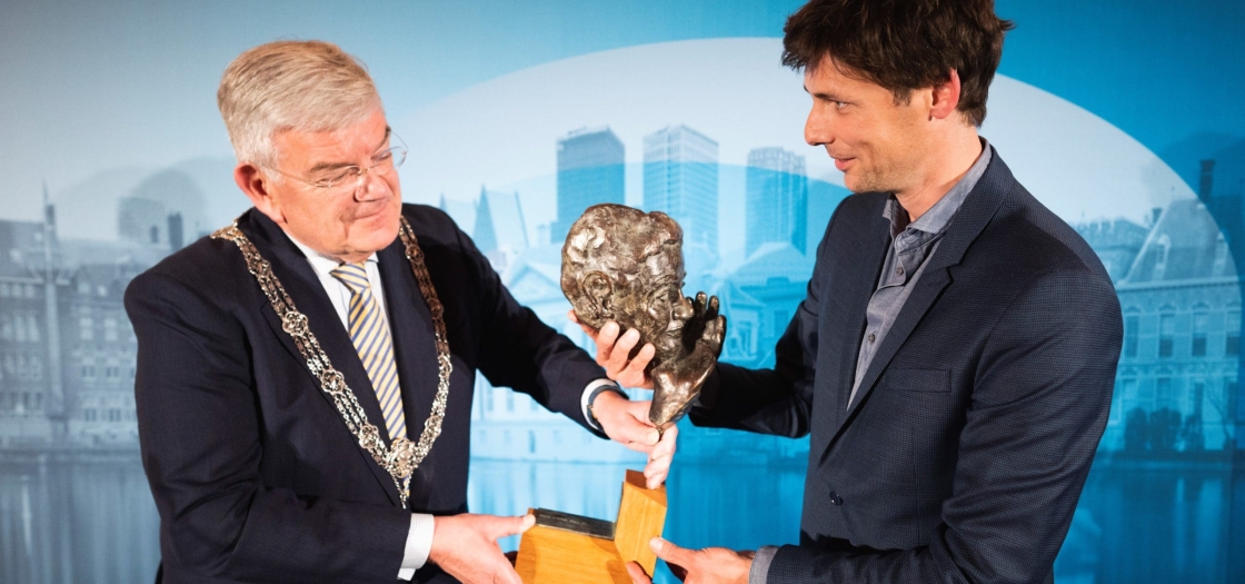 Prijs van het Vrije Woord uitgereikt in Nieuwspoort