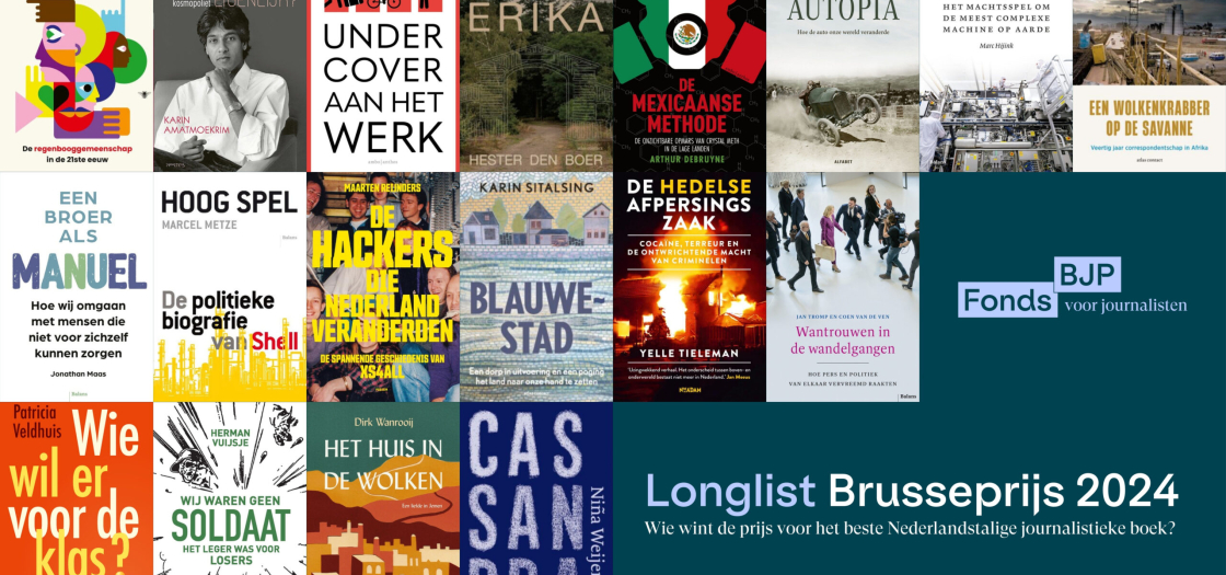 Boek Nieuwspoort Rapporteurs op Longlist Brusseprijs 2024