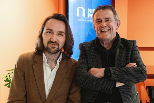 Boekpresentatie Nieuwspoort-rapporteurs  Jan Tromp en Coen van de Ven