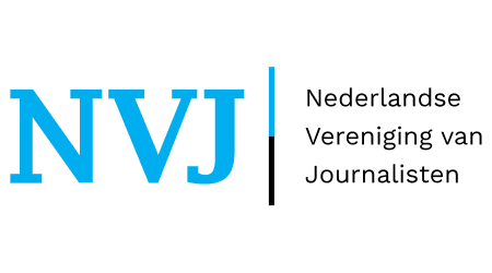 nvj nederlandse vereniging van journalisten logo vector